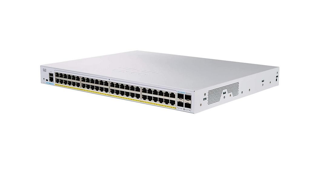 CBS350-48FP-4G-EU | Cisco PoE Switch, Managed, 1Gbps, 740W, RJ45 Ports ...