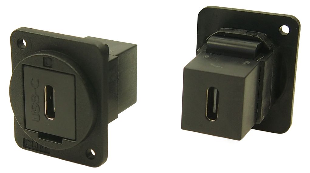 CP30201X, Cliff USB-Adapter in XLR-Gehäuse, USB-C-Buchse - USB-C-Buchse