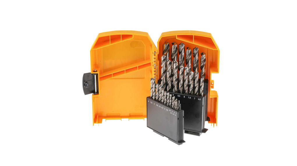 Drill Set, HSS, 29pcs