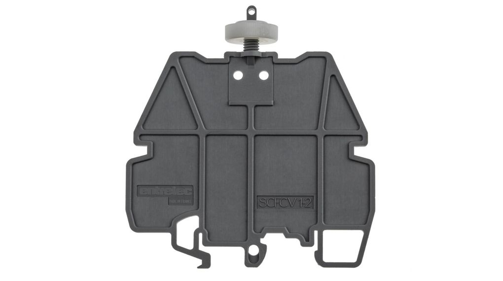 SCFCV Series End Cover for Use with DIN Rail Terminal Blocks