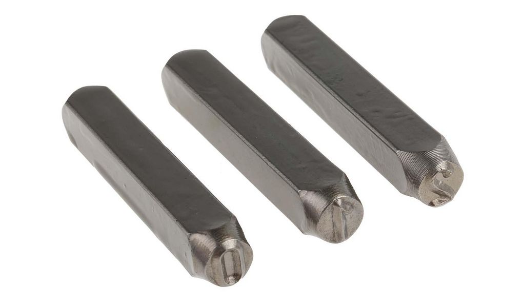 8mm x 9 Piece Engraving Punch Set, (0 - 9)