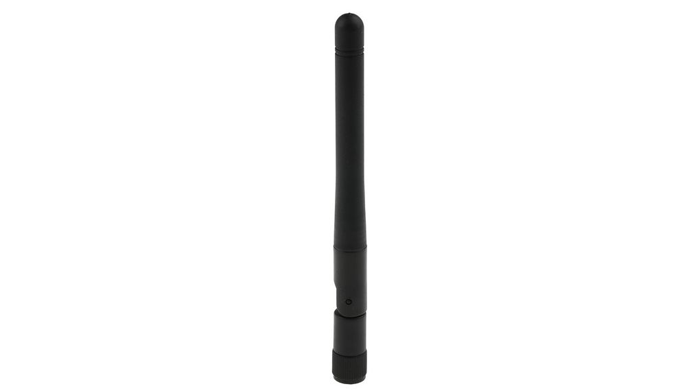 Siretta DELTA7A/x/SMAM/S/S/11 Whip Multiband Antenna with SMA Connector, 4G, 4G (LTE), 5G (LTE), Bluetooth (BLE), WiFi,