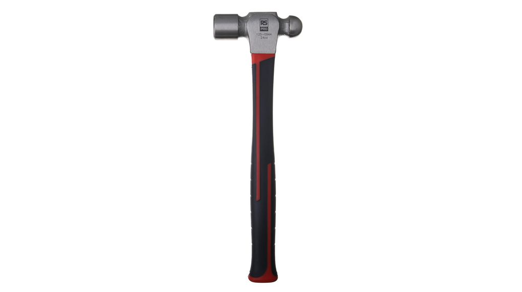 Carbon Steel Ball-Pein Hammer with Fibreglass Handle, 680g