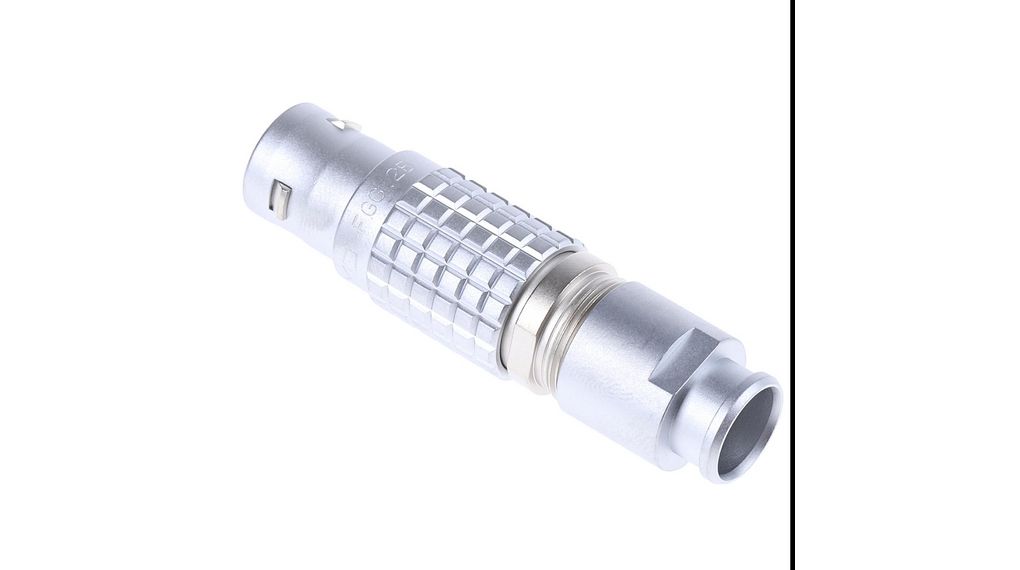 LEMO Circular Connector, 7 Contacts, Cable Mount, Plug, Male, IP50, 2B Series Contacts