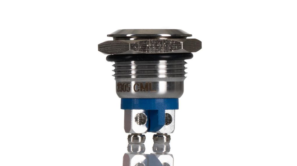 2489134 | RS PRO Push Button Switch, Momentary, Panel Mount, 16.2mm ...