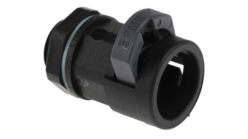 Conduit Fitting M16 x 1.5 Polyamide 6 Straight Black