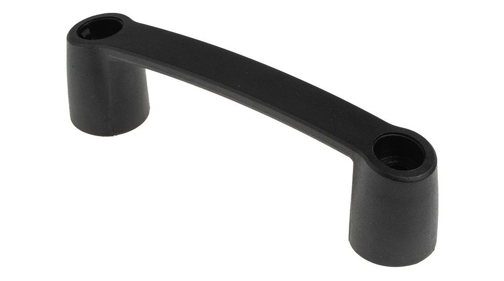 Black Plastic Handle 45 mm Height, 31mm Width, 163mm Length, 2 ST