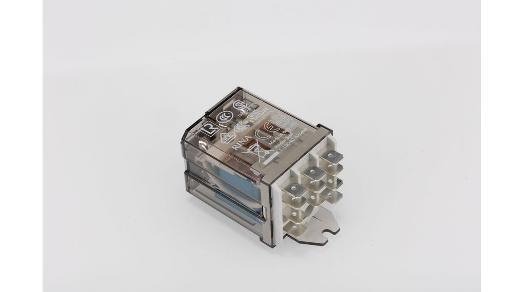 Finder Flange Mount Power Relay, 24V dc Coil, 16A Switching Current, 3PDT
