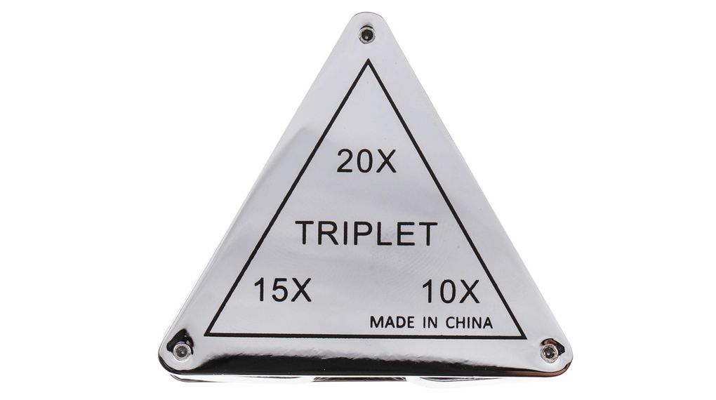 Magnifier, 10X x Magnification, 18mm Diameter, N/A