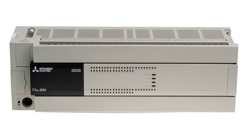 Relay Module Elfa FX3U-80MR/ES | Mitsubishi Electric FX3U Series Logic Module, Relay ...