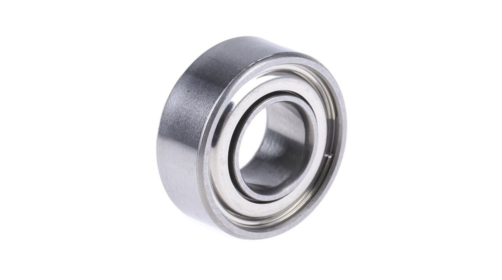 NMB DDL-1360ZZMTRA1P24LY121 Double Row Deep Groove Ball Bearing- Both Sides Shielded 6mm I.D, 13mm O.D, 1.083kN