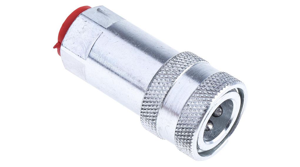 Steel Female Hydraulic Quick Connect Coupling, BSP 1/4 Female