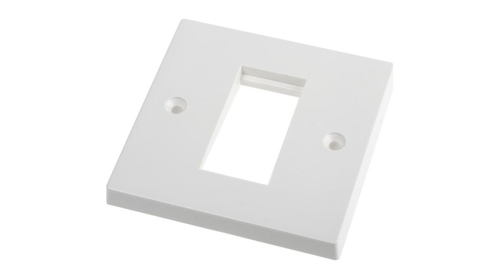Single Gang 1 Way Faceplate