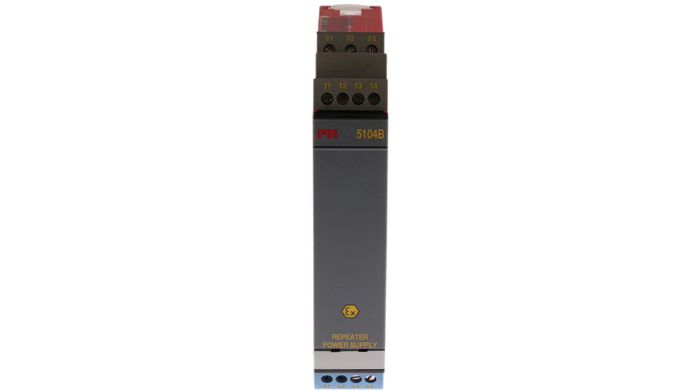 PR Electronics 1 Channel Galvanic Barrier, Repeater power supply, Current, Voltage Input, Current Output, ATEX