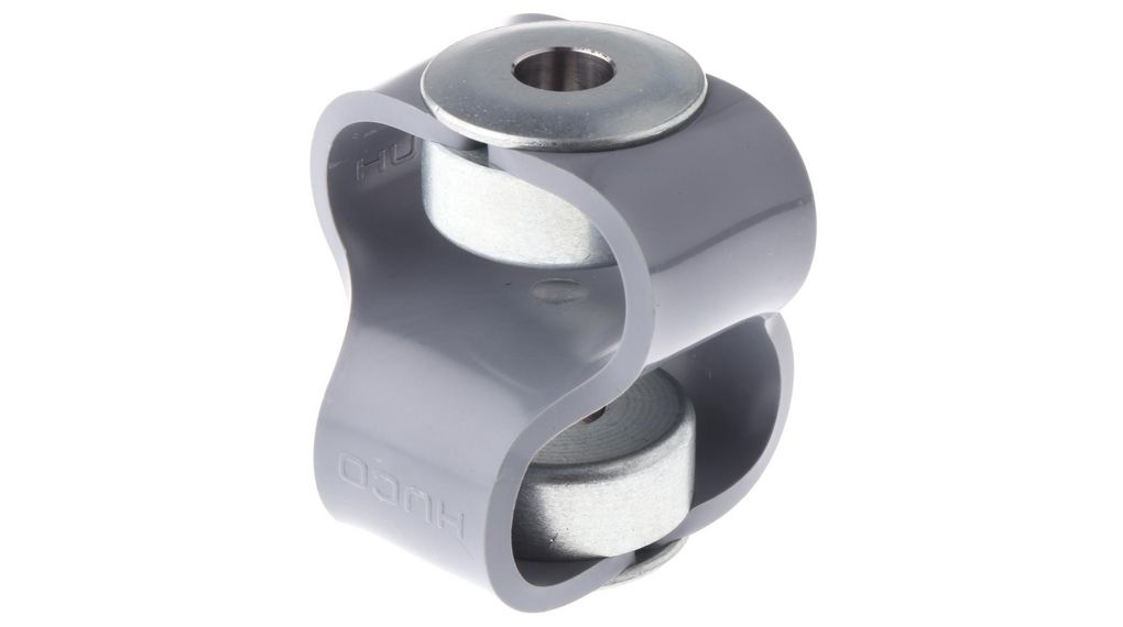 Huco Specialist Coupling, 10mm Bore, 56mm Length Coupler, Staal