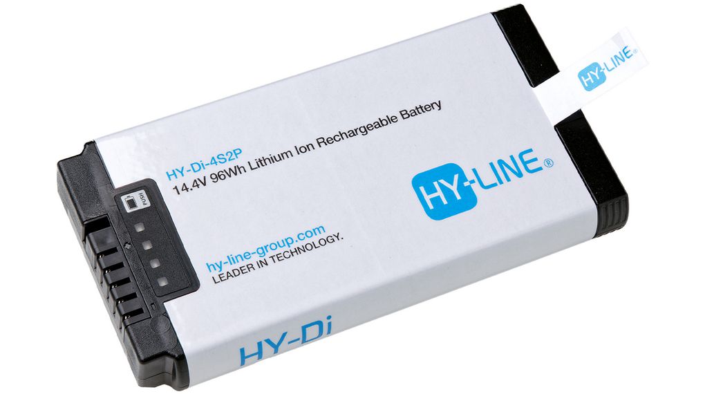 HY-Di Rechargeable Battery Pack, CAN-Bus, Li-Ion, 14.4V, 6.67Ah