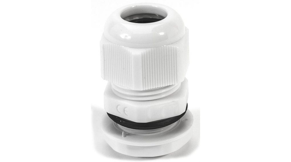Cable Gland, 18 ... 25mm, M32, Polyamide 6.6, Grey, Pack of 5 pieces