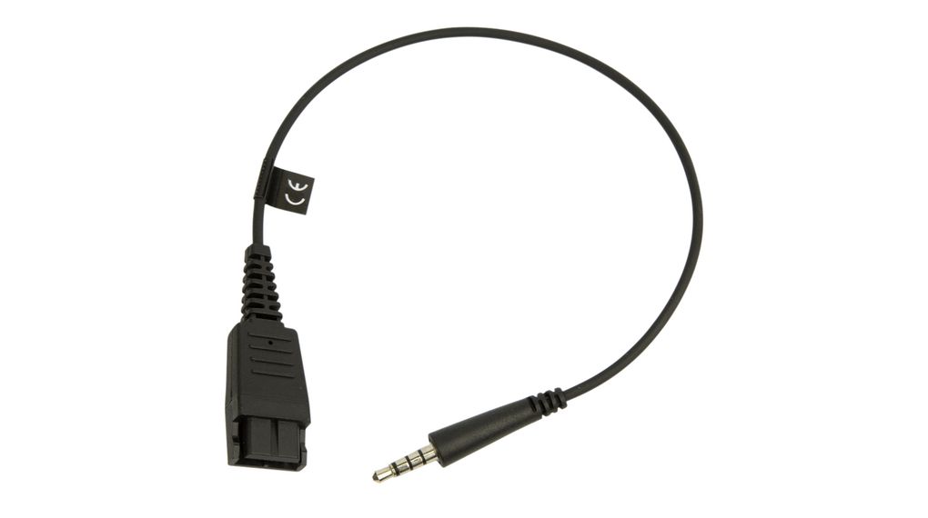 Cable, QD - 3.5 mm Jack Plug, Speak 410