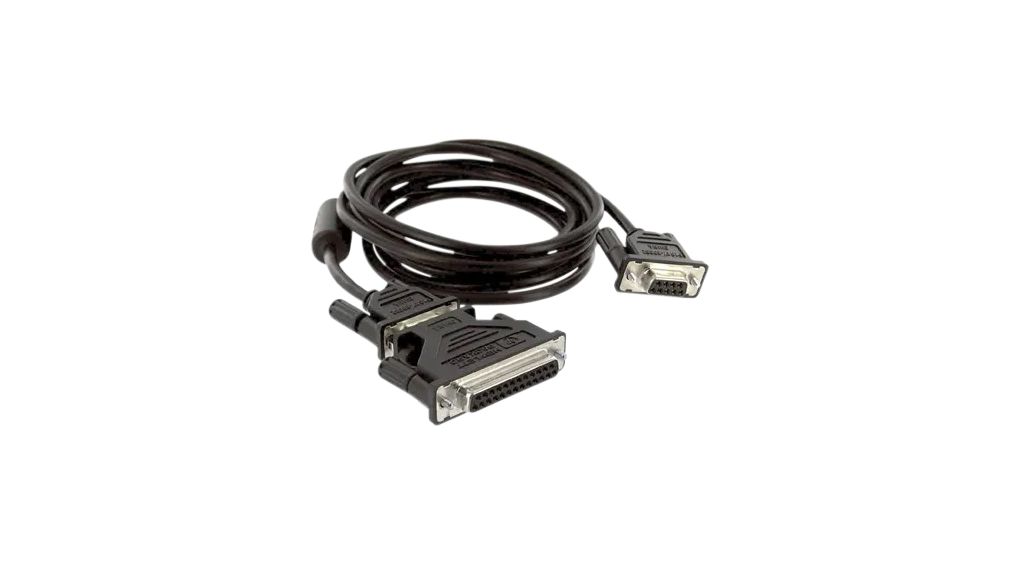 RS-232 Cable, 2.5m, Black