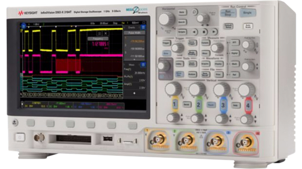 Oscilloscope InfiniiVision 3000T X DSO 4x 1GHz 5GSPS USB / GPIB / LAN / WVGA Video Out