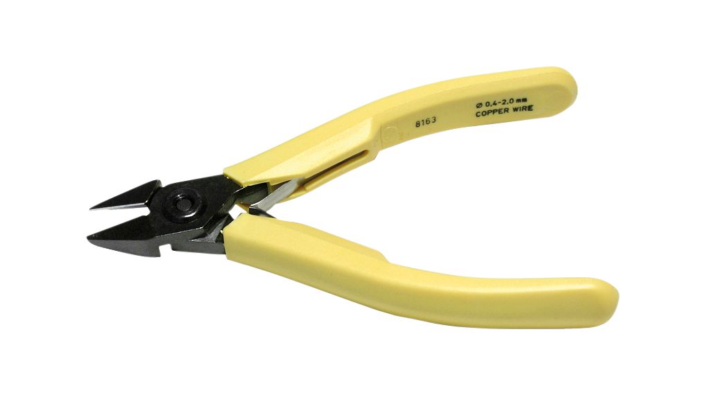 Diagonal Cutting Pliers, With Bevel, 125mm