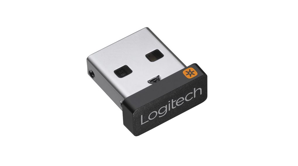 Receiver, USB-A Plug, Black