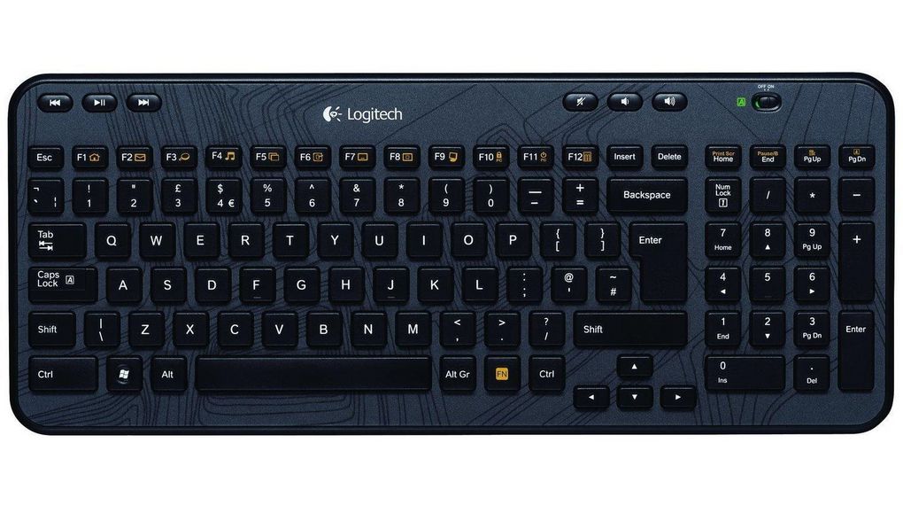 920-003088 Logitech Keyboard, K360, PAN Nordic, USB, Wireless | Distrelec Switzerland