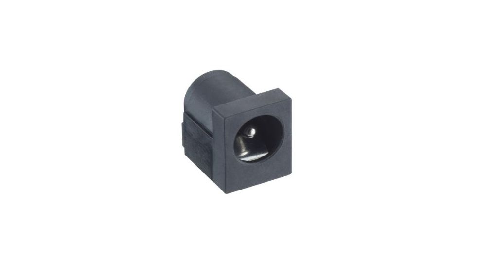 DC Power Connector, Socket, Right Angle, x6xmm