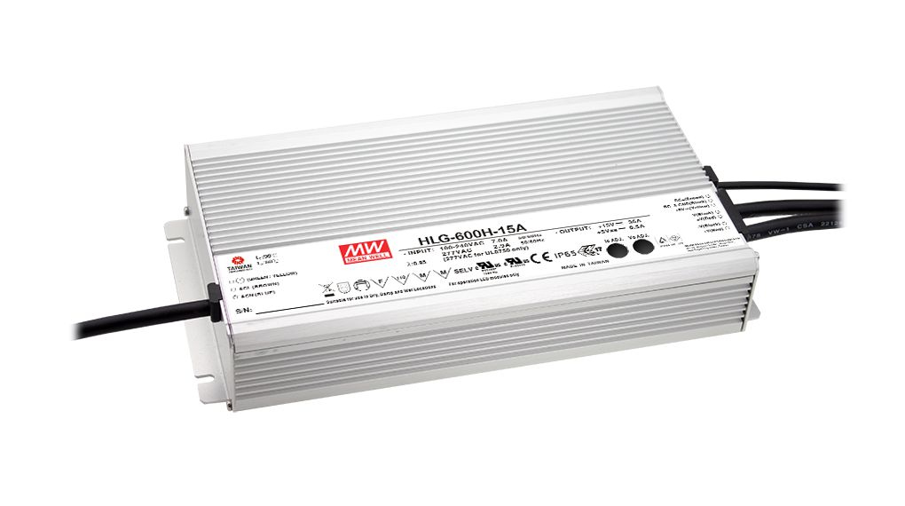 Mean Well HLG-150H-24A SNT 24V/DC/0-6,3A/ 150W IP65 Trafos Mean Well HLG-150H-24A SNT 24V/DC/0-6,3A/ 150W IP65 Trafos
