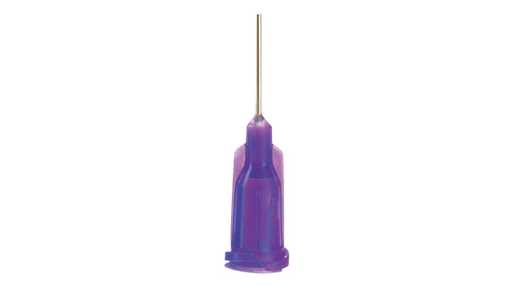 Precision Dispensing Needles Straight 21 Purple