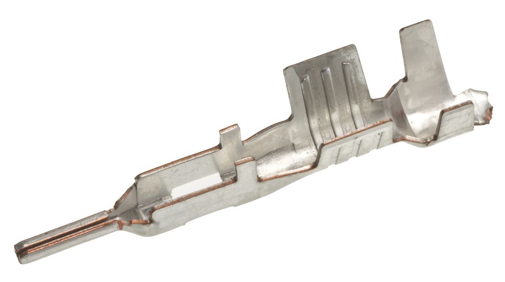 Crimp Terminal, Male, Gold, 23A, 16 ... 14AWG, Pack of 10 pieces