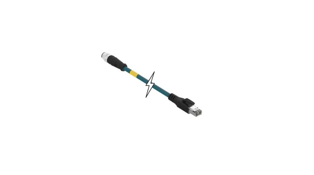 1201088454 | Molex Kabelsatz, Petrol, Gerade, 5m, M12-Stecker 