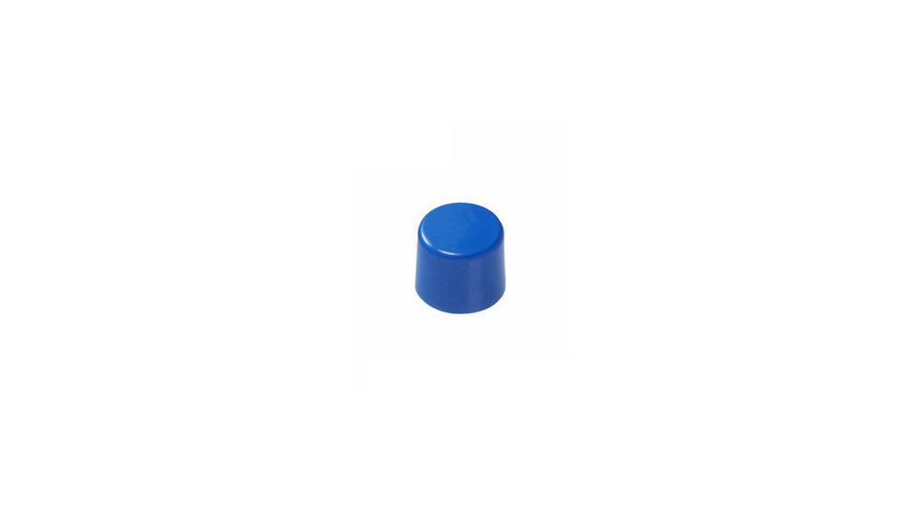 Capuchon à visser Cylindrique 13.2mm Bleu Plastique AT400