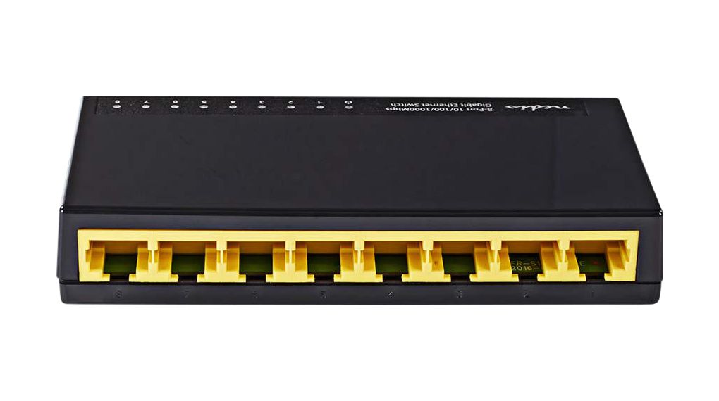Network Switch LED Indicator Lights