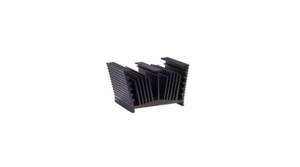 Kühlkörper Schwarz, eloxiert 0.14K/W 35x48.7x30mm
