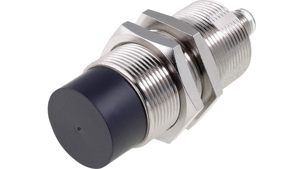 Inductive Sensor Break Contact (NC) 100Hz 32V 10mA 30mm IP67 / IP69K Connector, M12, 4-Pin E2A