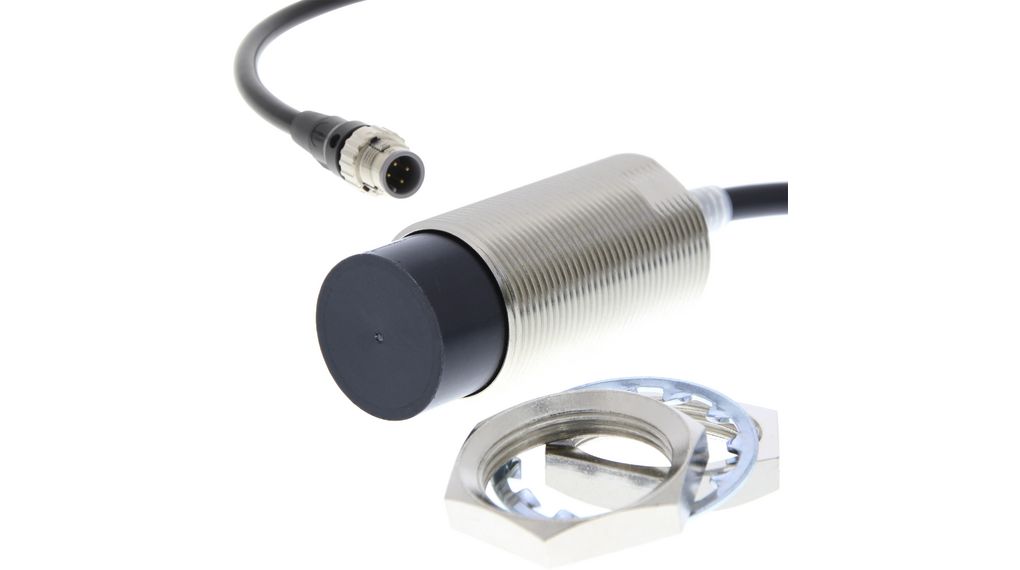 Inductive Sensor Make Contact (NO) 50Hz 30V 40mm IP67 Cable, 300 mm E2E-X