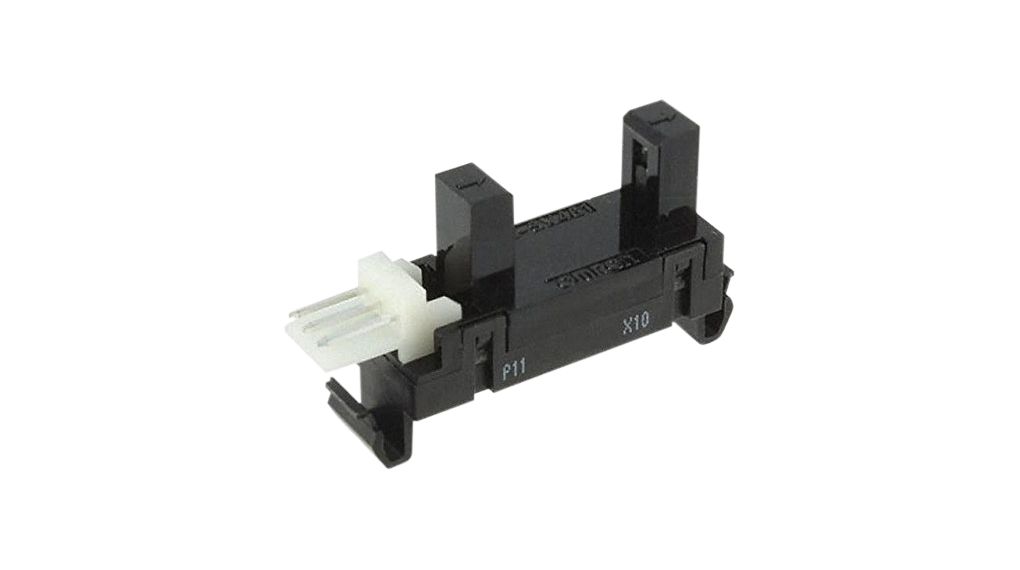 Transmissieve fotomicrosensor NPN 15mm 7V 16mA Connector, 3-pens EE-SX