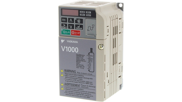 Frequency Inverter, V1000, MODBUS / PROFIBUS, 1.2A, 180W, 200 ... 240V