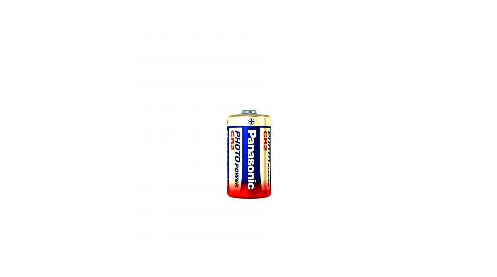 Primært batteri, 3V, CR2, Litium, Pakke med 2 stk.