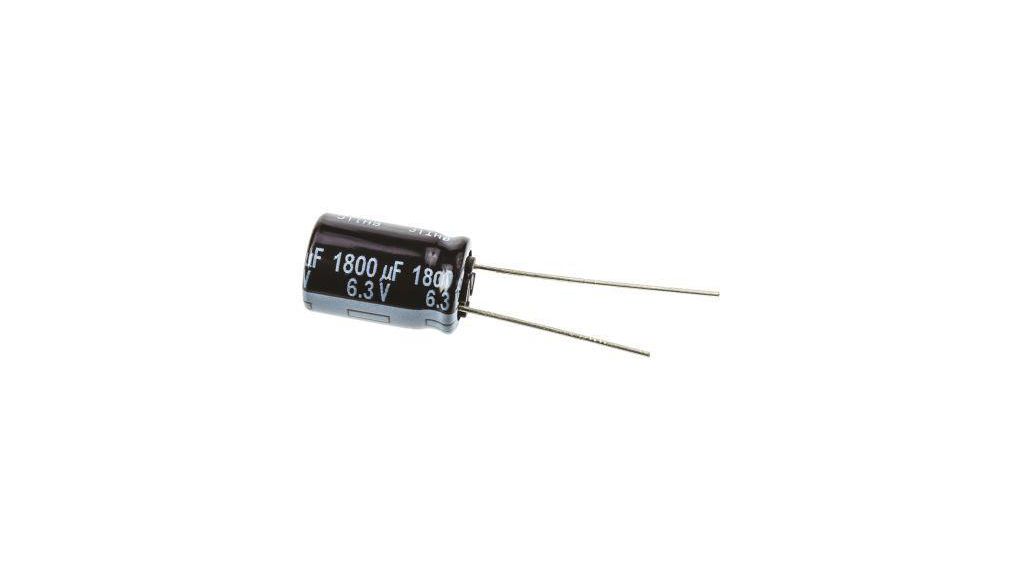 Radial Electrolytic Capacitor, 2200uF, 1.1mA, 50V, 1.3A