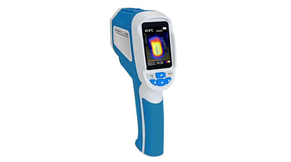 Thermal Imager, LCD, -20 ... 300°C, 6Hz, Fixed, 60 x 60, 20 x 20°
