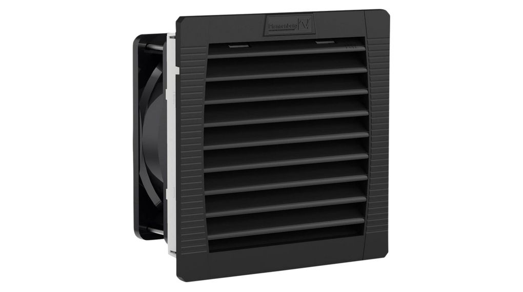 Filtrační ventilátor, černý, 38m³/h, 24V