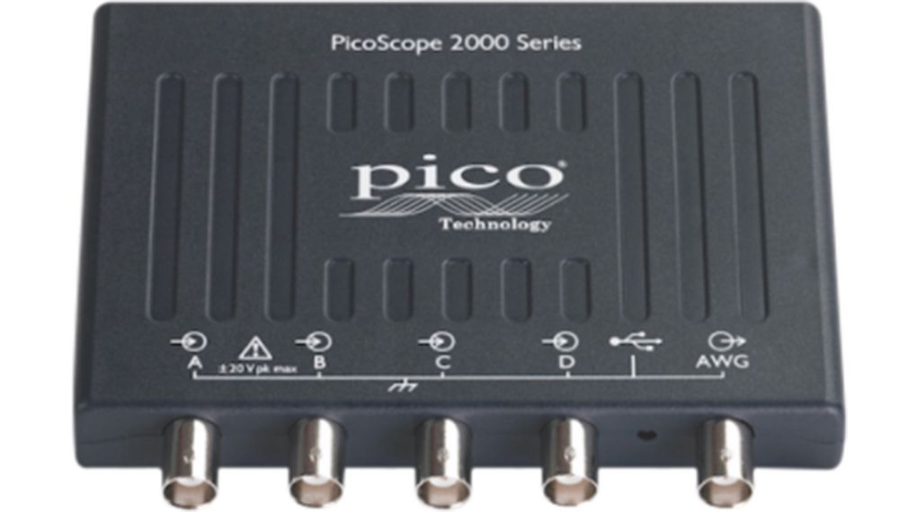 PC Oscilloscope, Calibrated, 4x 25MHz, 500MSPS