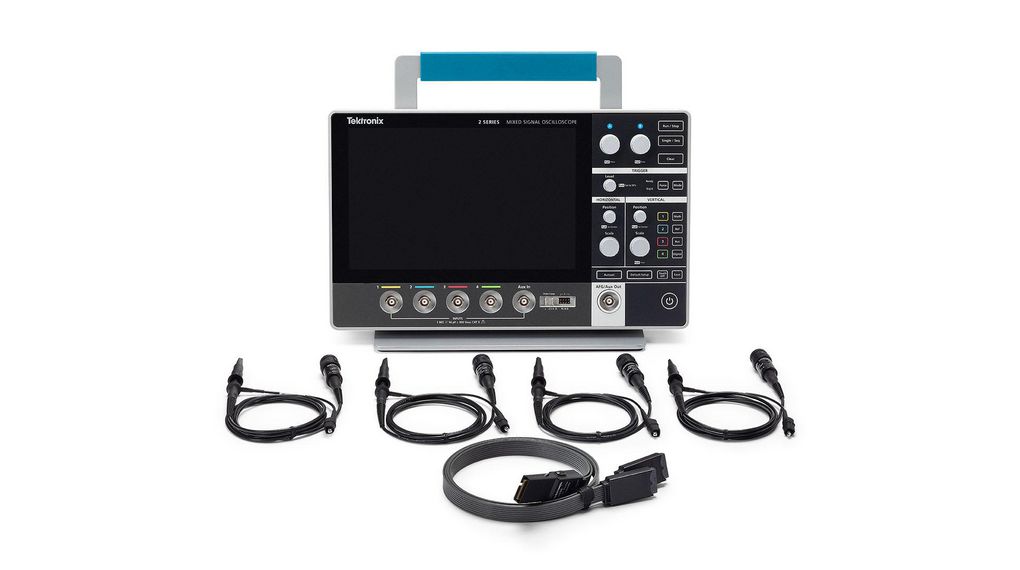 Tektronix MSO2 MSO24 Series, 100MHz Mixed Signal Mixed Signal Oscilloscope, 4 Analogue Channels, 16 Digital Channels