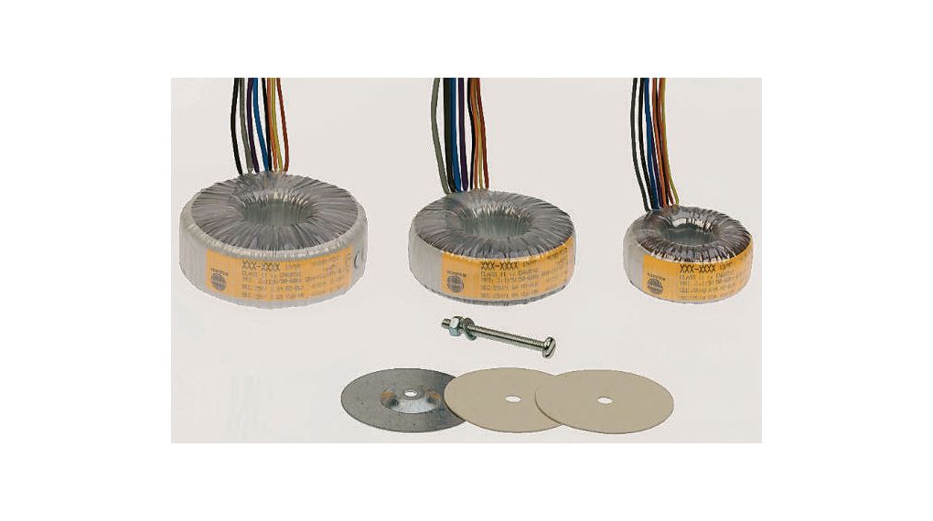 Nuvotem Talema 115 V ac, 230 V ac, 2 x 50V ac Toroidal Transformer, 625VA 2 Output