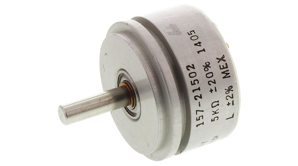 Vishay 157 5kOhm Rotary Potentiometer 1-Gang Servo Mount, 157S502MX