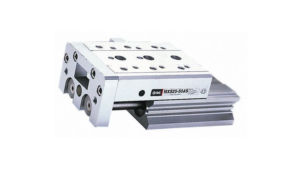 Pneumatic Guided Cylinder, 10mm, 500mm/s, 150 ... 700kPa, Bore Size 6mm, M3