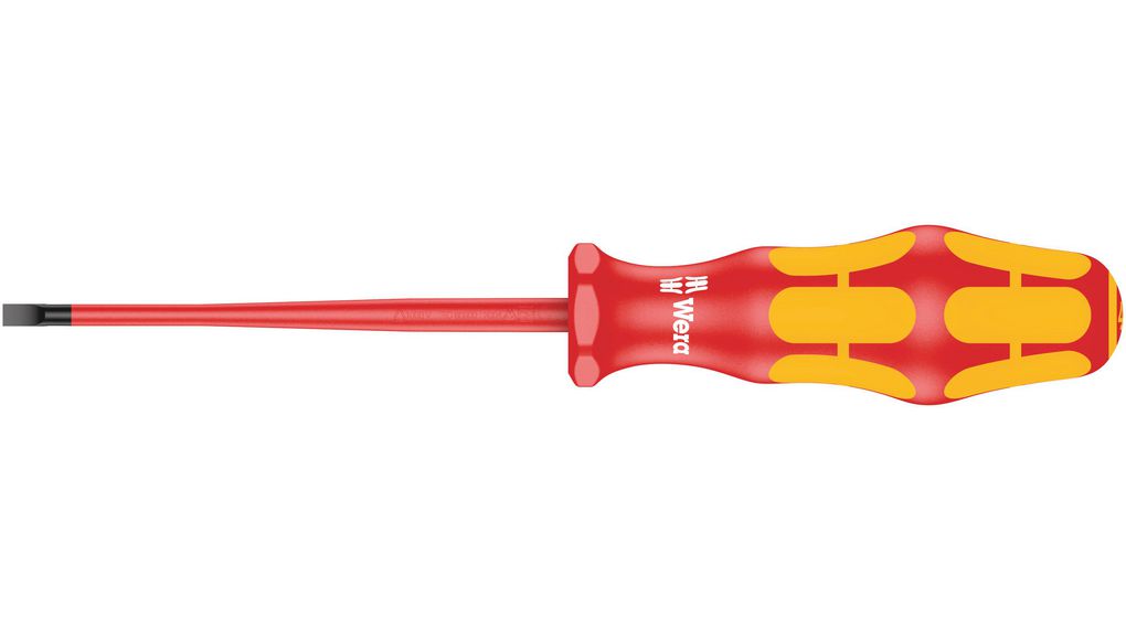 Slotted Screwdriver, SL4, 100mm, Ergonomic