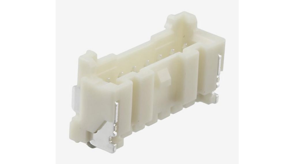 PA Series Straight Surface PCB Header, 7 Contact(s), 2 mm Pitch, 1 Row(s), Shrouded, Pack of 2 pieces